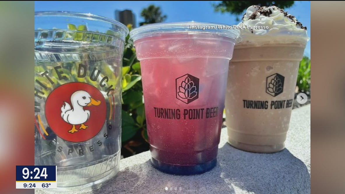 Florida coffee stand owner drives to North Texas to deliver brewery's missing cups